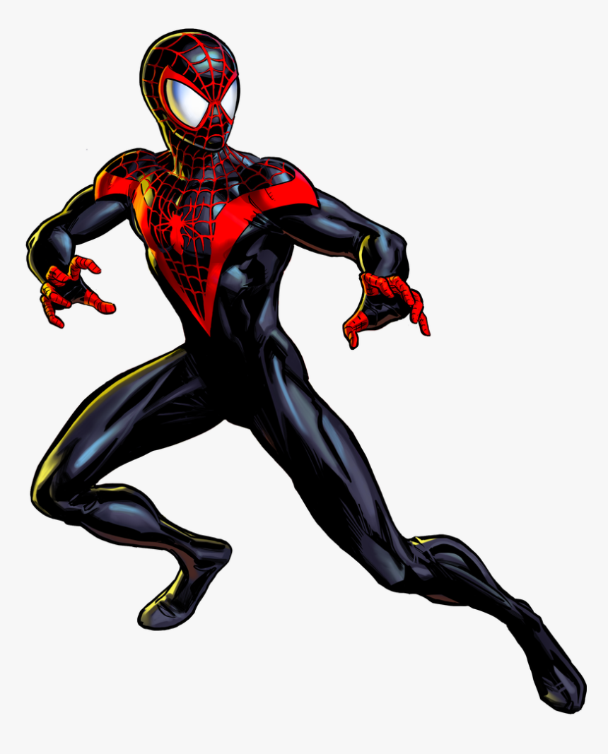 Miles Morales By Alexelz D9zfdol-pre - Spiderman Ultimate Miles Morales, HD Png Download