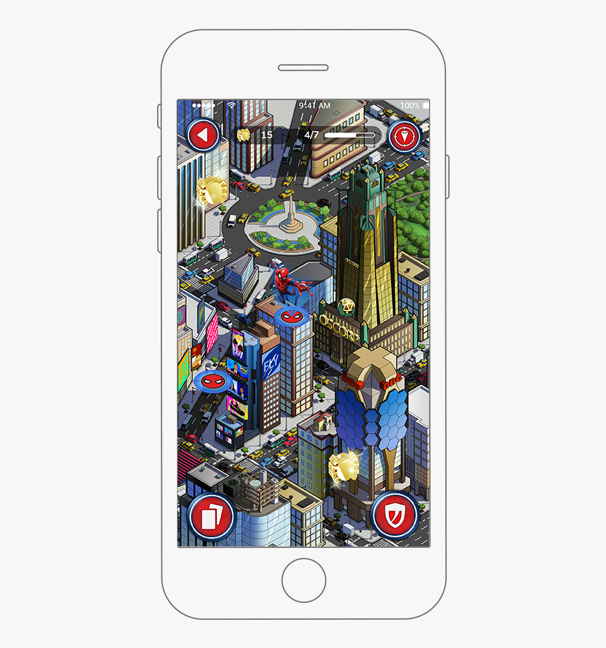 Fit Bit Jr 2 Games Spiderman Missions, HD Png Download