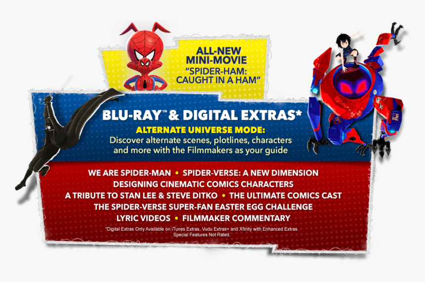 Spider Man Into Spider Verse Dvd Disc, HD Png Download