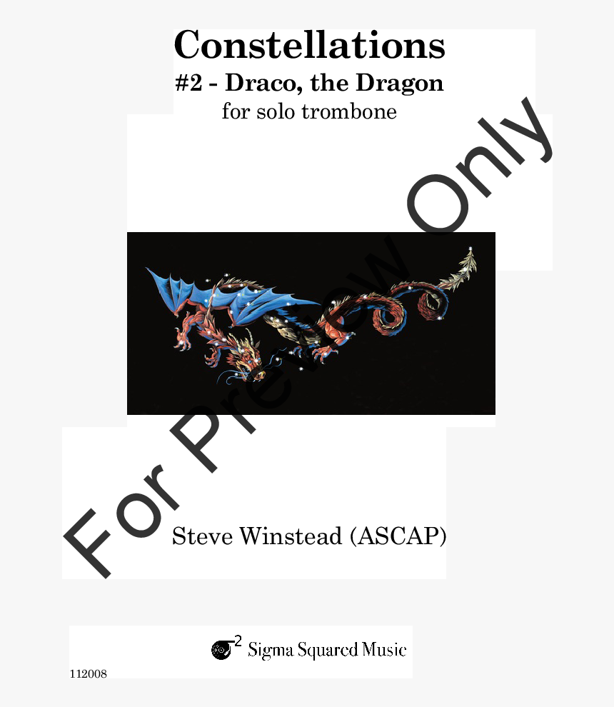 Sigma Squared Music - Draco The Dragon Constellation, HD Png Download