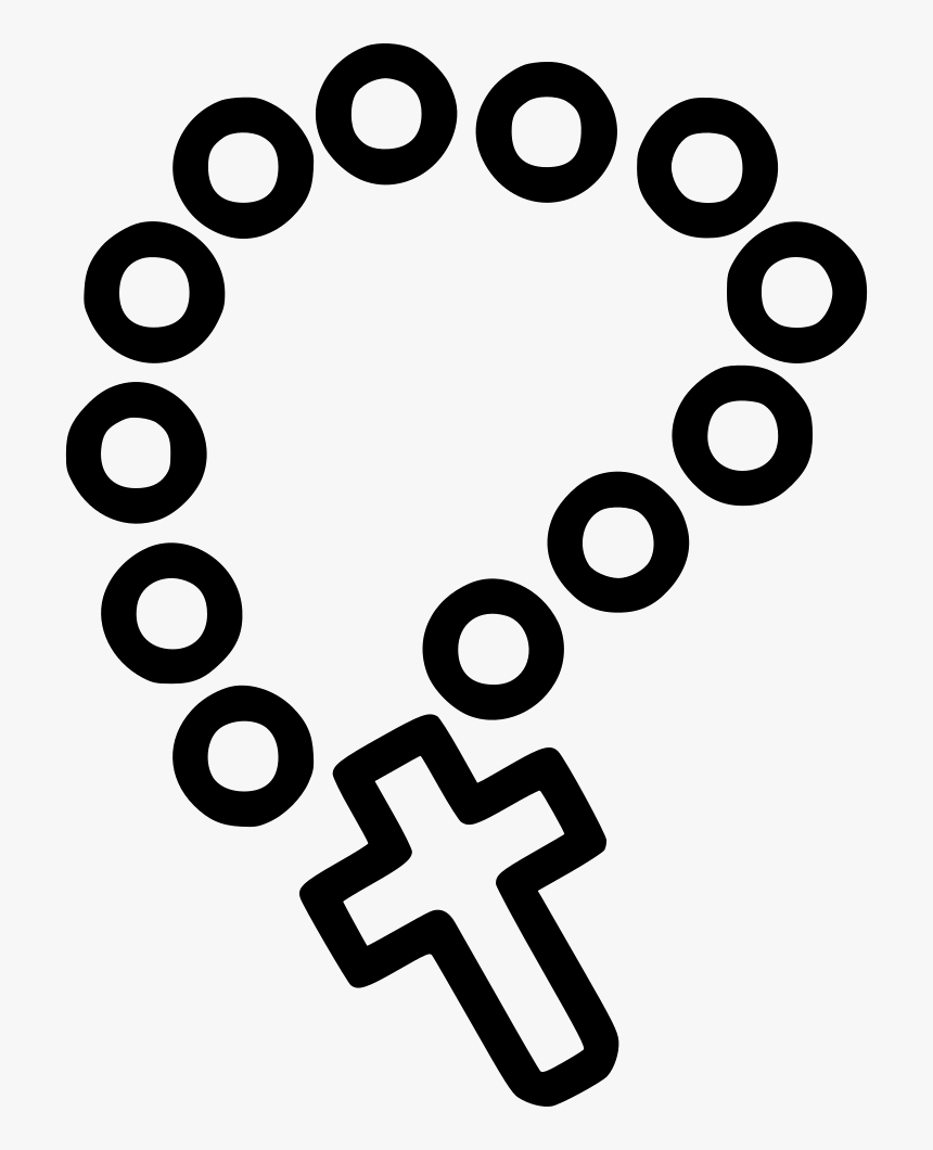Rosary - Rosary Icon Png, Transparent Png