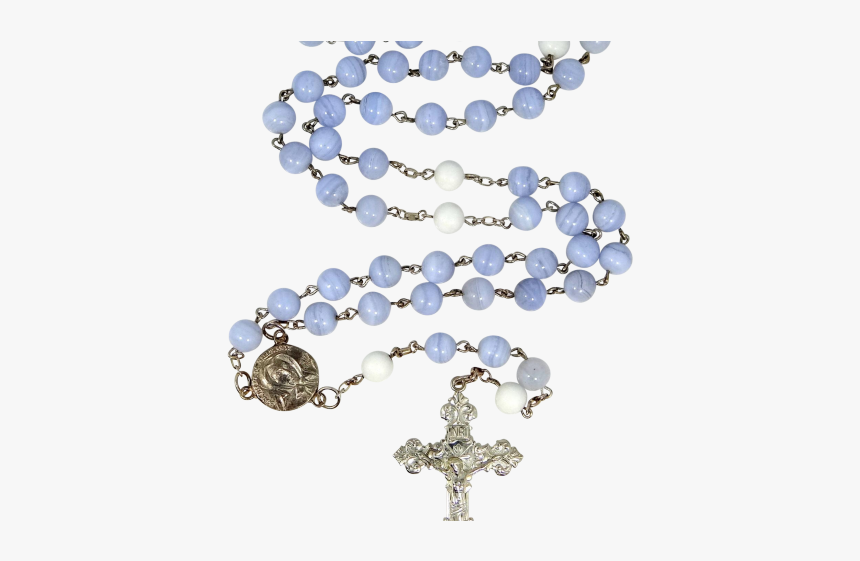 Rosary Clipart Png - Blue Rosary With Transparent Background, Png Download