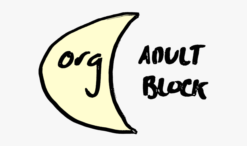 Org Adult Block Logo, HD Png Download