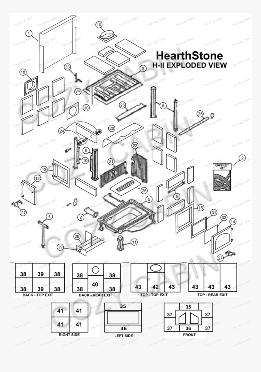 Hearthstone 2 Wood Stove Parts, HD Png Download