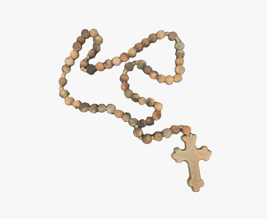 Vintage Wood Rosary - Cross, HD Png Download