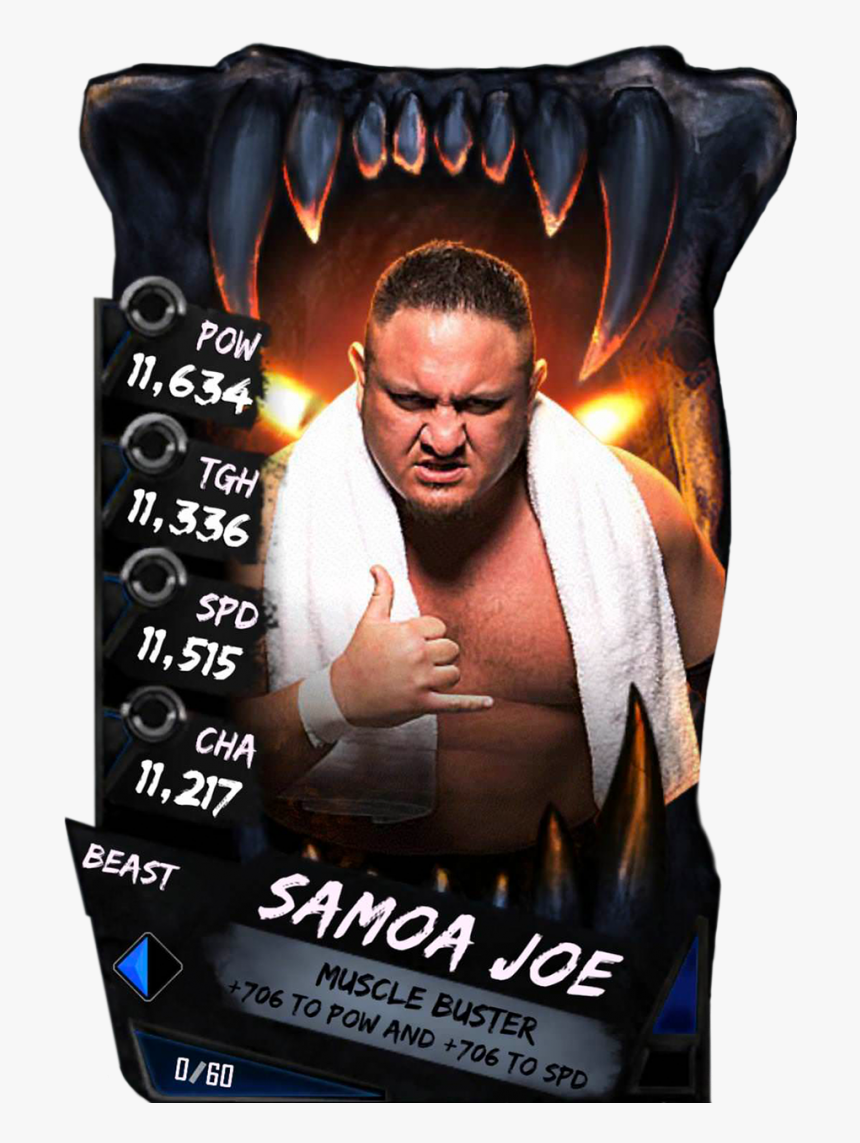 Samoajoe S4 16 Beast - Peyton Royce Wwe Supercard, HD Png Download