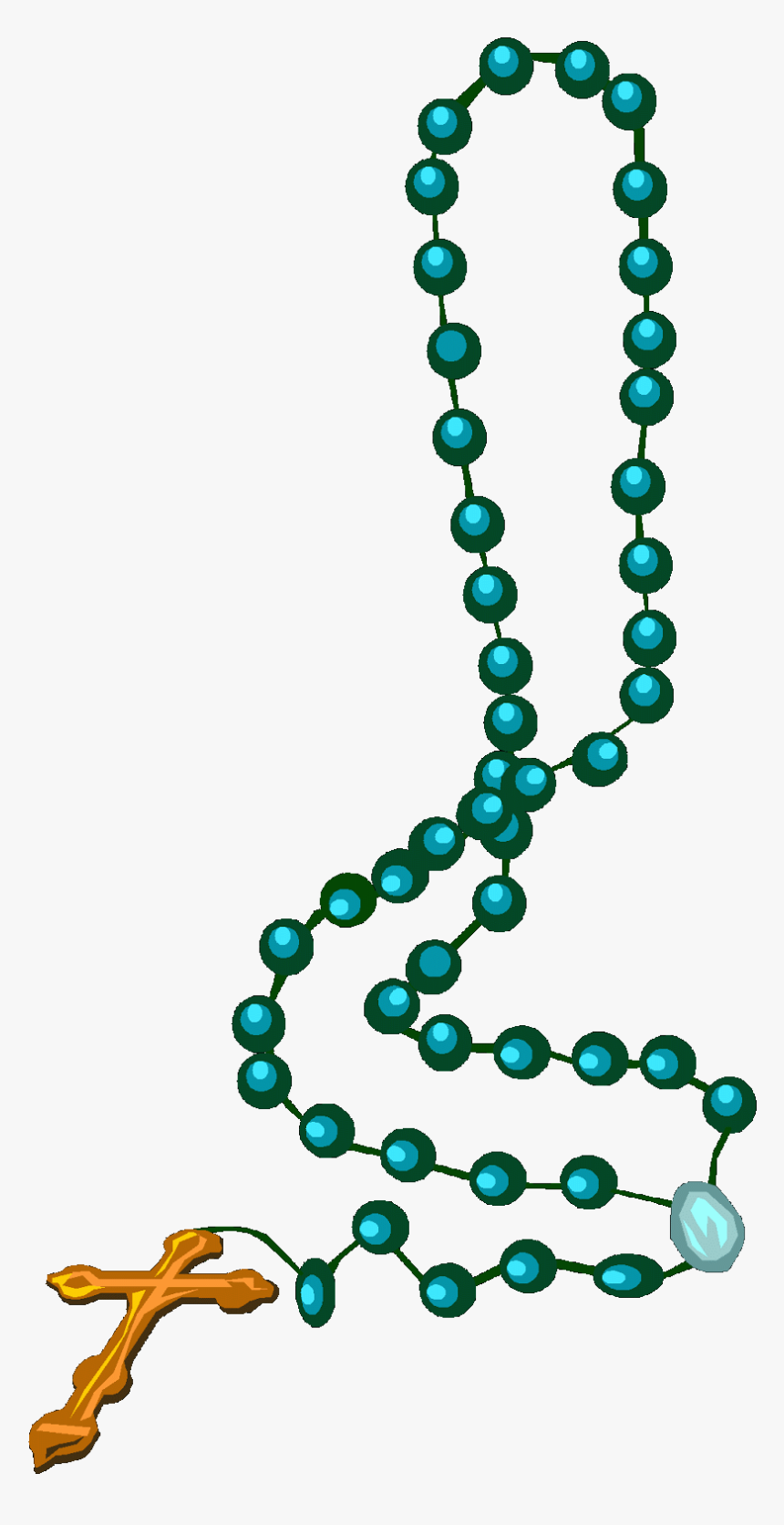 Terço Em Png Vetorizado - Rosary Clipart Transparent Background, Png Download