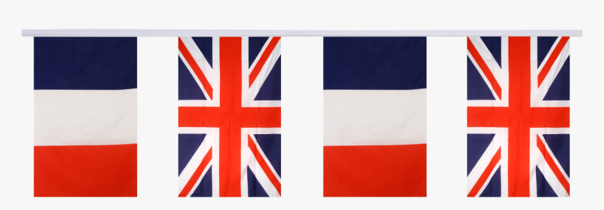 Guirlande D Amitié France - Uk And Russia Flag, HD Png Download