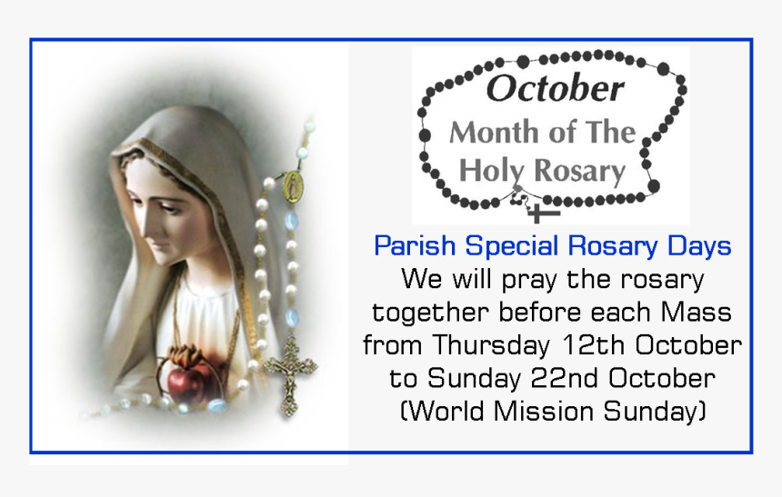 Mary Rosary, HD Png Download