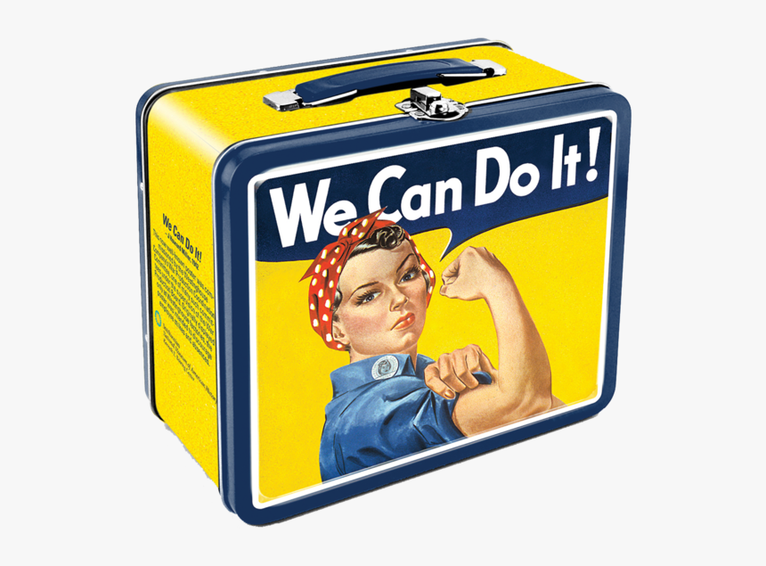 Transparent Rosie The Riveter Png - Rosie The Riveter Lunch Box, Png Download