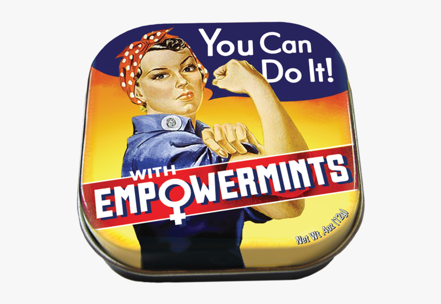 Rosie The Riveter Empower Mints - Rosie The Riveter, HD Png Download