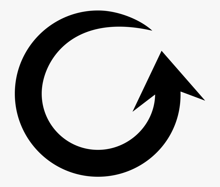 Transparent Circle Arrow Png - Crescent, Png Download