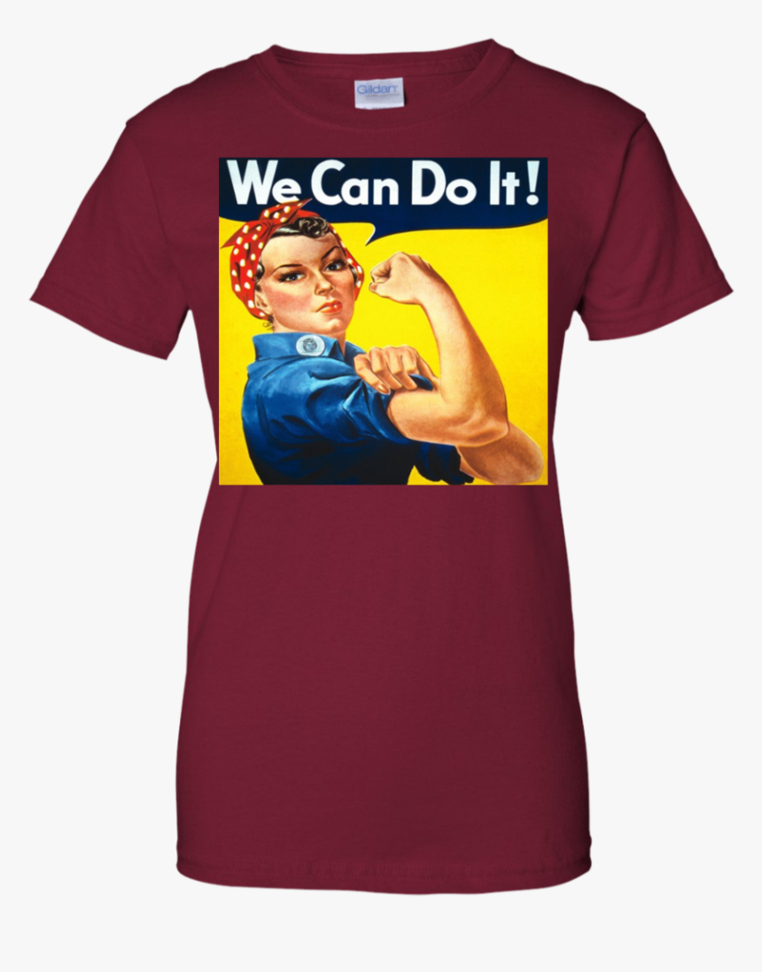 Women S Rosie The Riveter We Can Do It Retro Ww2 Men/women - We Can Do It! (rosie The Riveter), HD Png Download