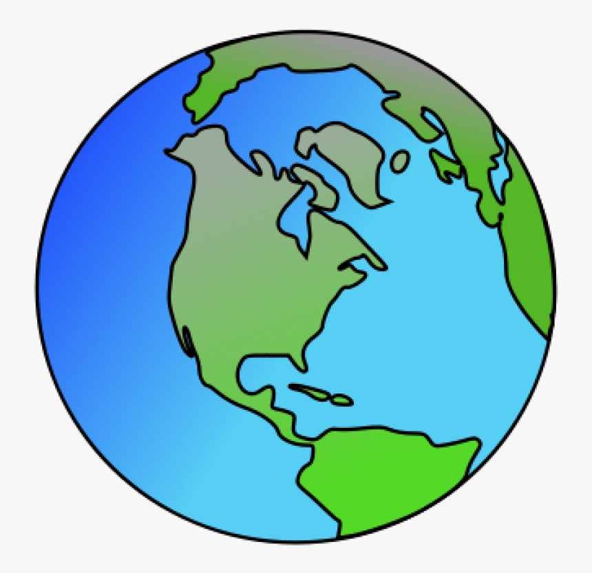 Planet Earth Clipart Earth Home - Earth Clipart North America, HD Png Download