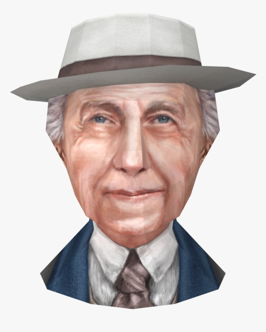 Frank Lloyd Wright - Fedora, HD Png Download