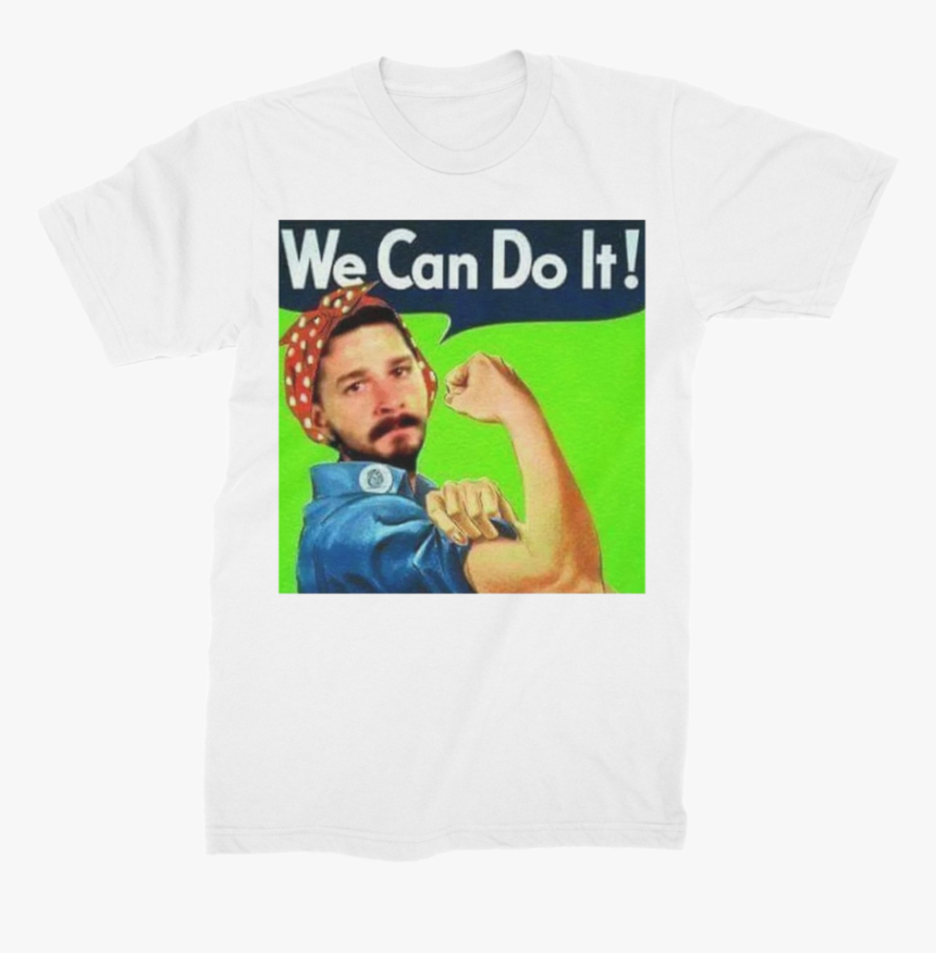 We Can Do It Meme ﻿premium Jersey Men S T-shirt - Rosie The Riveter, HD Png Download