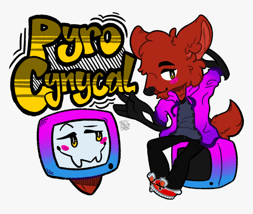 Pyrocynical - Cartoon, HD Png Download