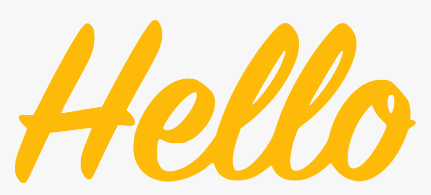Transparent Hello Png - Hello Png, Png Download