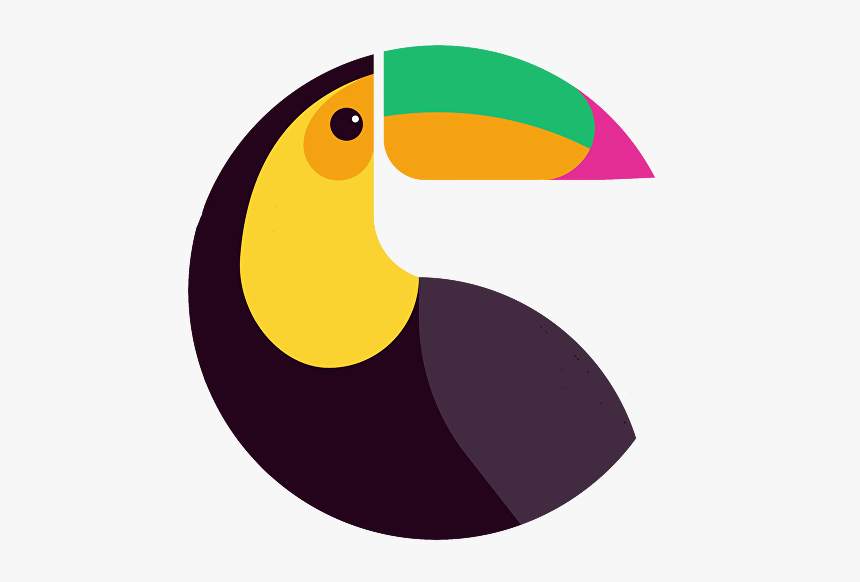 Toucan Round Translog - Vintage Travel Posters Belize, HD Png Download