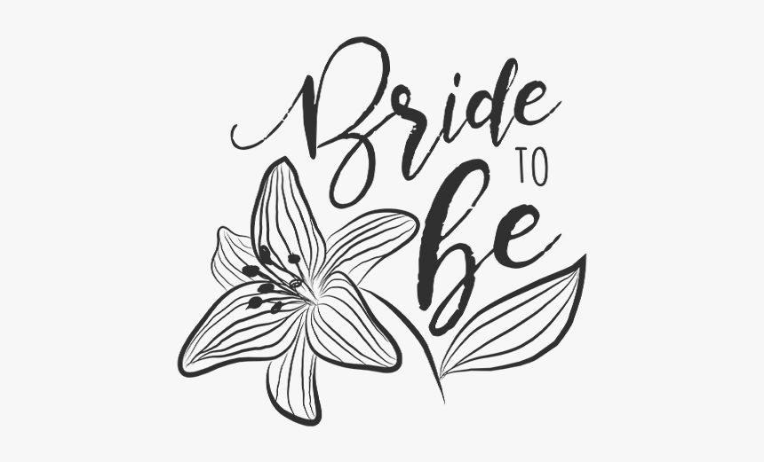 Bride Word Art - Lily Family, HD Png Download