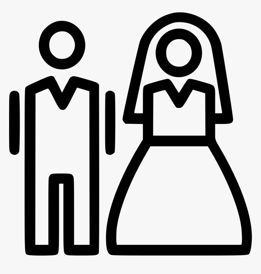 Bride And Groom, HD Png Download
