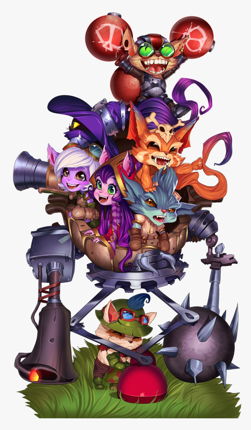 Lol Wattpad Yordles, HD Png Download