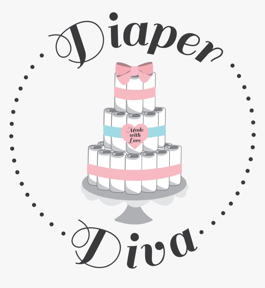 Diaperdiva-final - Cake Decorating, HD Png Download