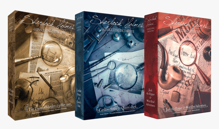 Asmodee – Sherlock Holmes: The Thames, Scshdc01fr Records,, HD Png Download