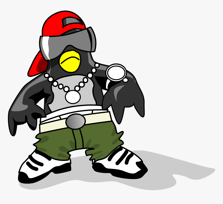 Hip-hop Tux Svg Clip Arts - Rap Clipart, HD Png Download