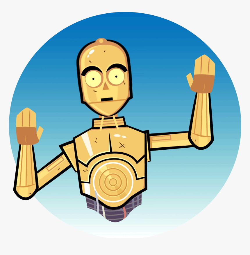 Star Wars The Last Jedi Animated Facebook Messaging - Oh My Transparent Gif Animated, HD Png Download