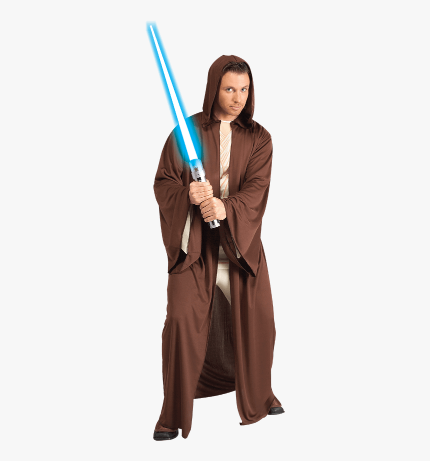 Adult Jedi Knight Robe - Star Wars Adult Costume Diy, HD Png Download