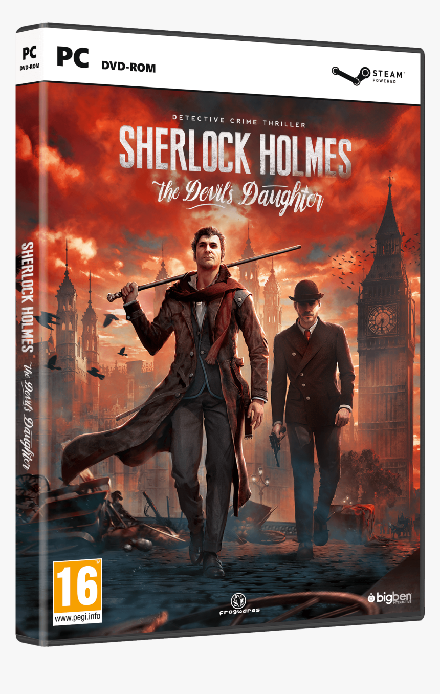 Sherlock Holmes Devil's Daughter Xbox, HD Png Download