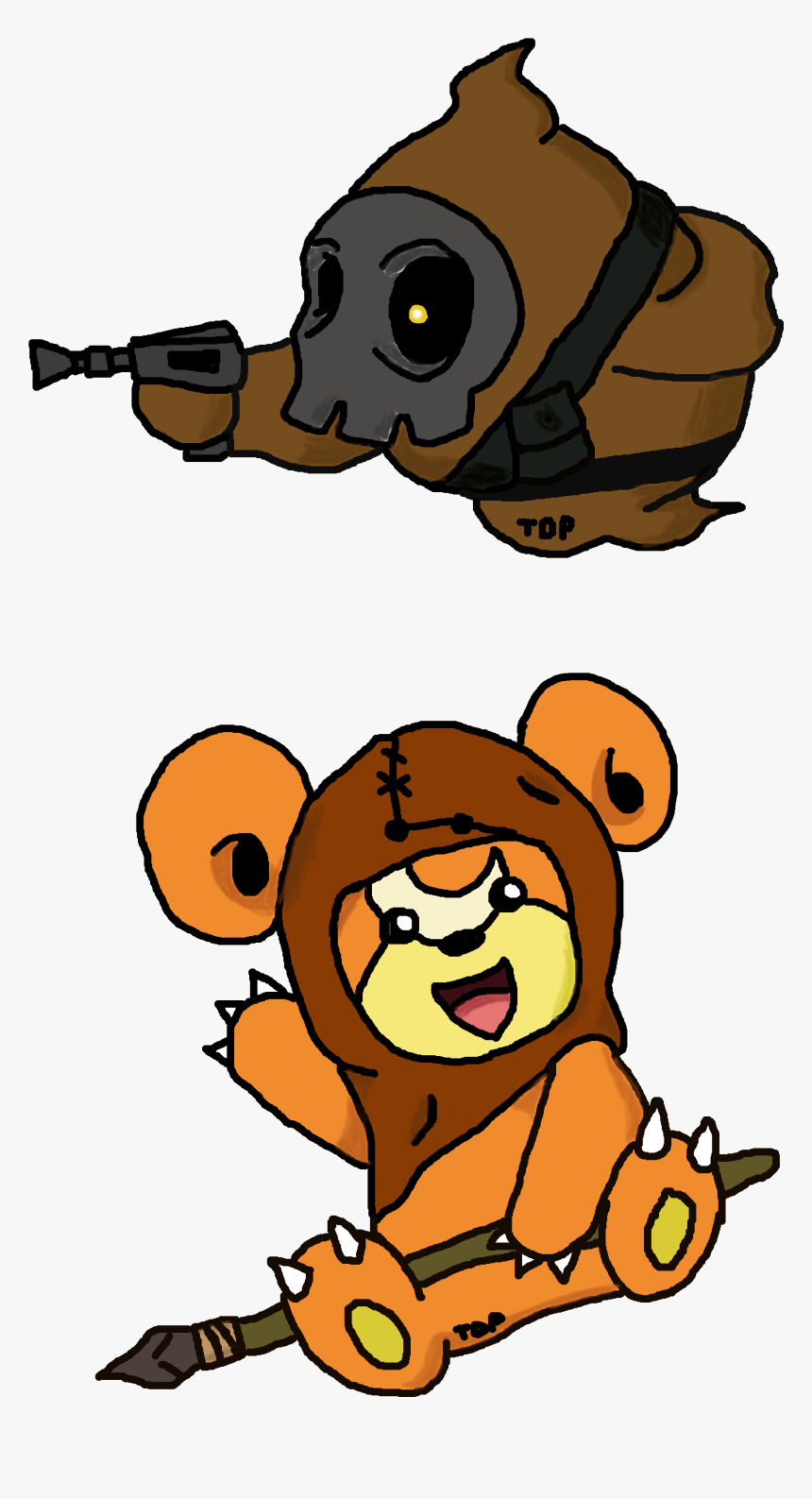 Teddiursa Ewok, HD Png Download