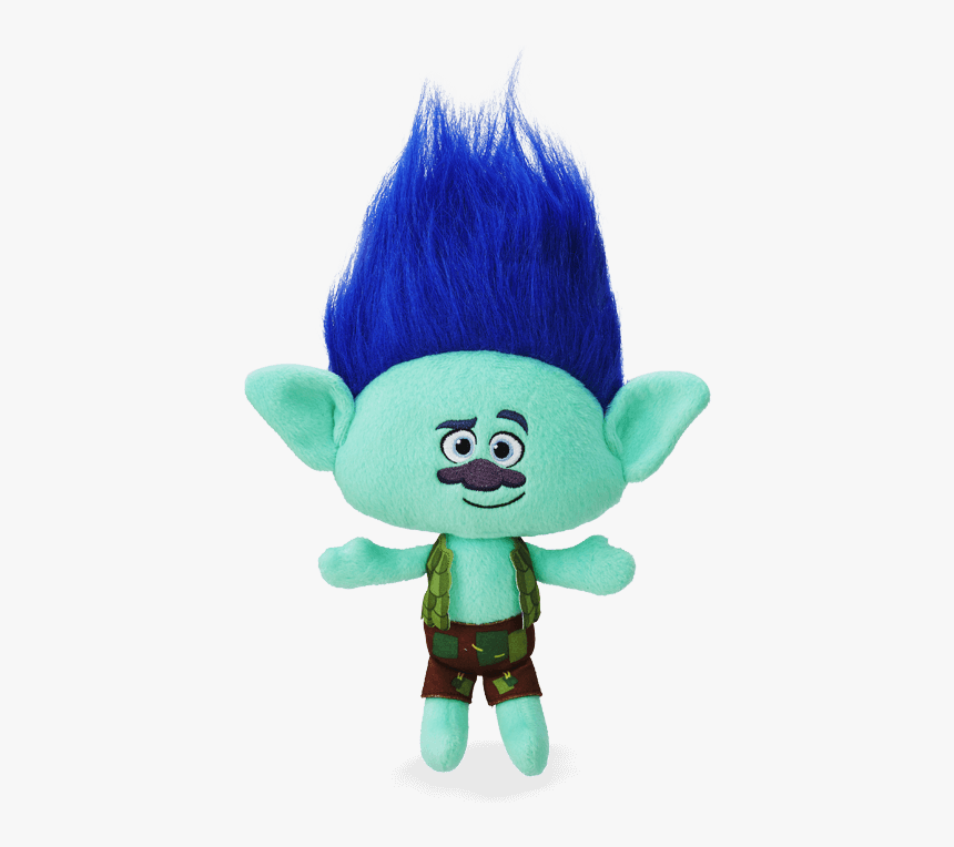 Trolls Basis Plüsch Branch - Trolls Toy, HD Png Download