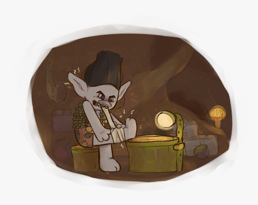 Trolls Fanfiction Branch Injured, HD Png Download