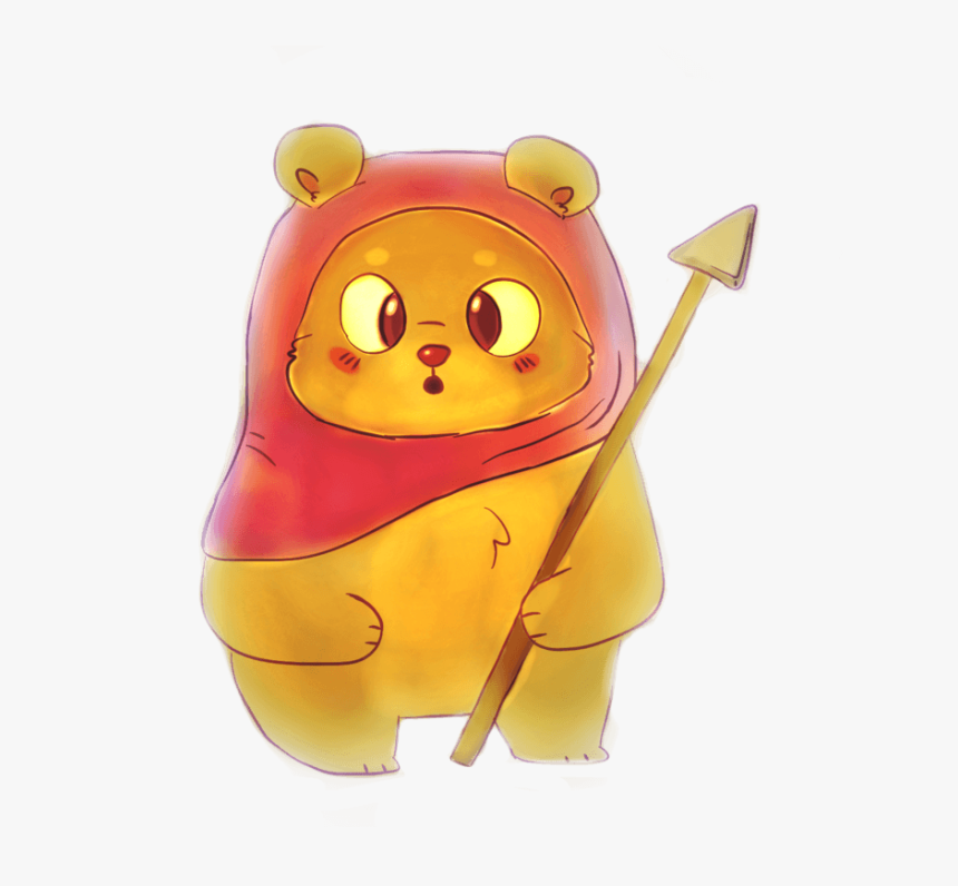 Ewok By Enchantzii - Cartoon, HD Png Download