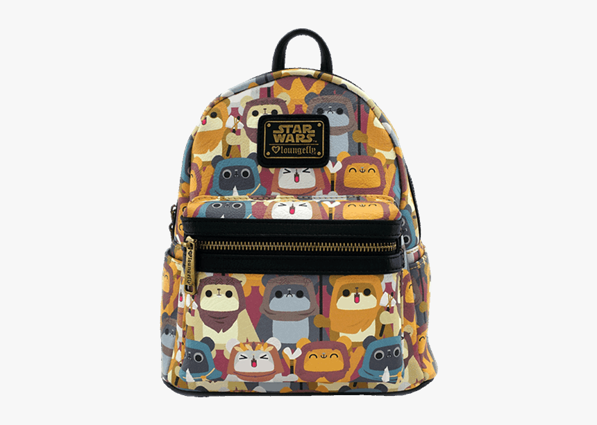 Loungefly Ewok Mini Backpack, HD Png Download