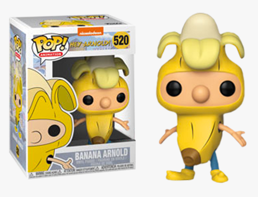 Arnold In Banana Suit Us Exclusive Pop Vinyl Figure - Banana Arnold Funko Pop, HD Png Download