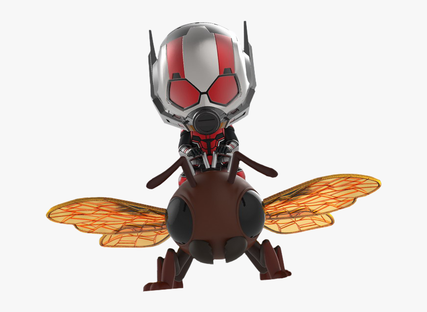 Ant Man On Flying Ant Figure, HD Png Download