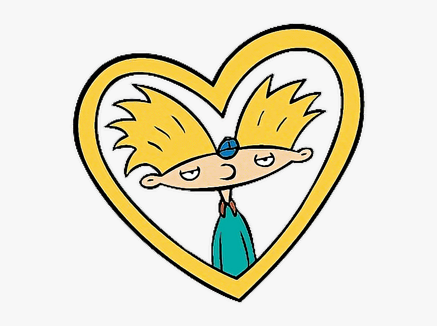 Heyarnold Arnold Pendantfreetoedit - Hey Arnold Heart Locket, HD Png Download