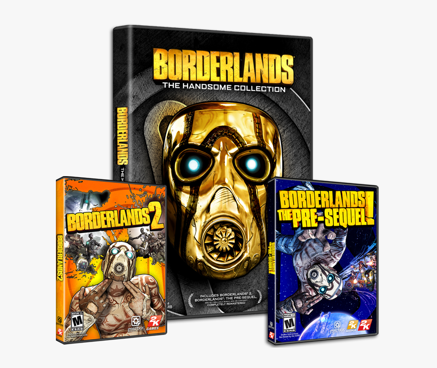 Borderlands The Handsome Collection Cover, HD Png Download