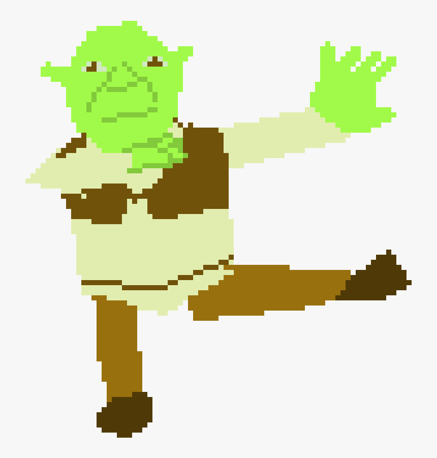 Shrek Dabbing, HD Png Download