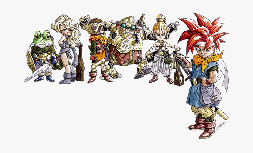 Chrono Trigger Akira Toriyama Art, HD Png Download