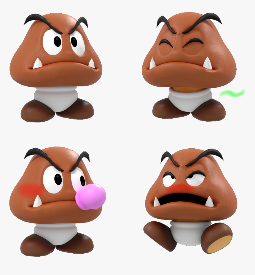 Goomba Quickies - Cartoon, HD Png Download