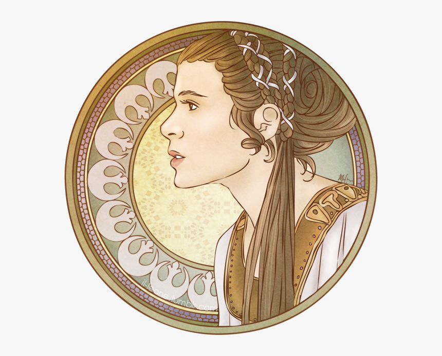 Princess Leia - Leia Mucha, HD Png Download