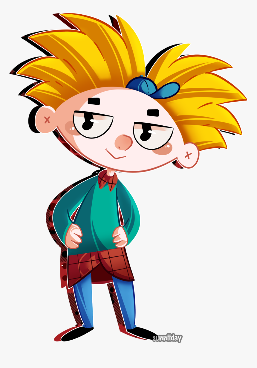 Gerald Hey Arnold Fanart, HD Png Download