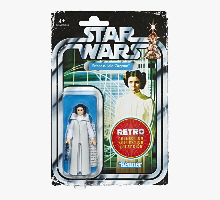 Star Wars Retro Collection Leia, HD Png Download