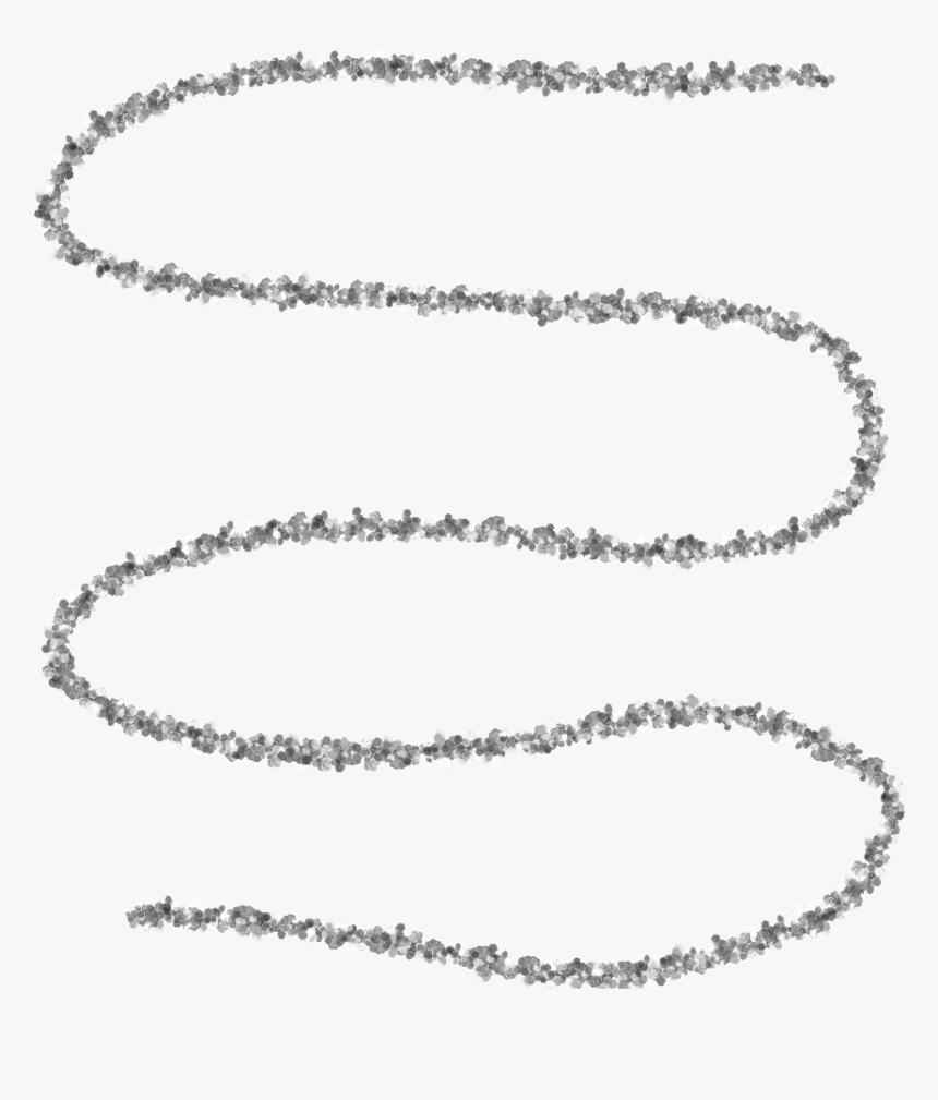#silver #sparkle #swirl - Jewellery, HD Png Download