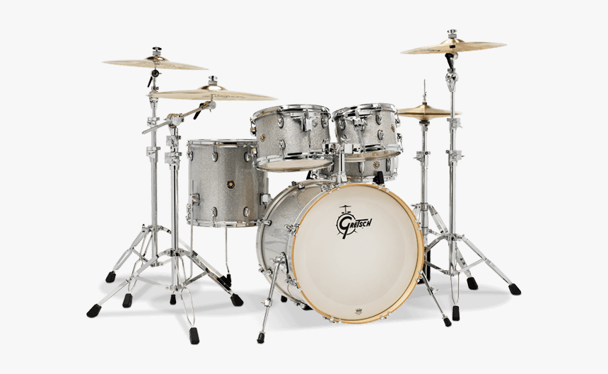 Gretsch Catalina Maple Silver Sparkle, HD Png Download