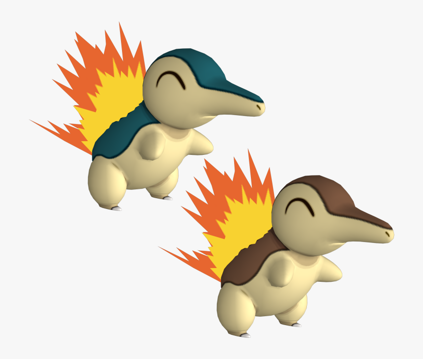 Download Zip Archive - Cyndaquil 3d Model, HD Png Download